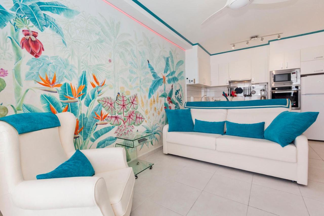 로스크리스티아노스 First Line Sea, Luxury Penthouse, Sea And Sunset View Vivenda Vacational Guayero 618 아파트 외부 사진